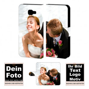 PU-Ledertasche Handyhülle für Samsung Galaxy A5 (2016) mit Fotodruck
