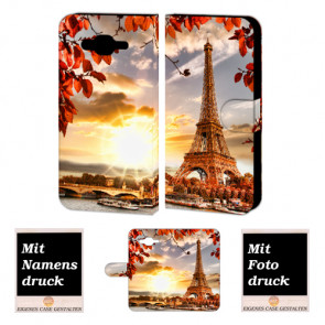 Samsung Galaxy A3 Personalisierte Handy Hülle mit Eiffelturm Fotodruck