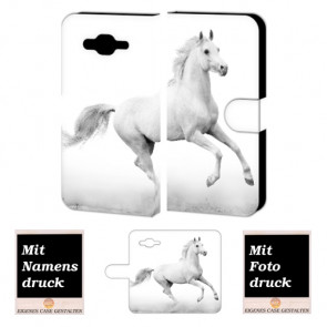 Personalisierte Handy Hülle mit Pferd Fotodruck für Samsung Galaxy J5