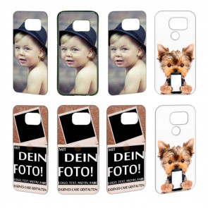 2D Hülle für Samsung Galaxy S7 Edge Hard Case mit Foto und Text zum selbst gestalten.