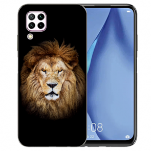 Silikon TPU Schutzhülle mit Löwe Namen Bilddruck für Huawei P40 Lite