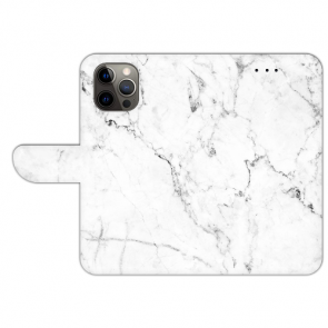 Schutzhülle Handy Tasche Back Cover für iPhone 16 Pro Max Fotodruck Marmoroptik 