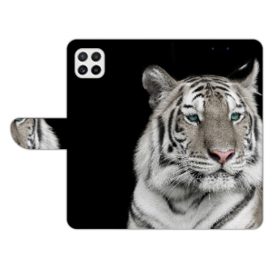 Samsung Galaxy A22 (5G) Personalisierte Handyhülle mit Tiger Bilddruck