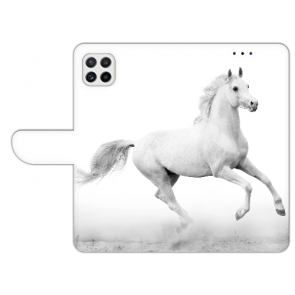 Samsung Galaxy A22 (5G) Personalisierte Handyhülle mit Pferd Bilddruck