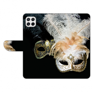 Handy Schutzhülle mit Fotodruck Venedig Maske für Samsung Galaxy A22 (5G)
