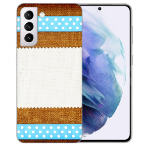 Schutzhülle Silikon Cover Case für Samsung Galaxy S22 Plus (5G) Muster Fotodruck 