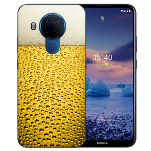 Nokia 5.4 Schutzhülle Silikon TPU Handy Hülle mit Fotodruck Bier