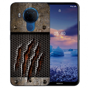 Nokia 5.4 Schutzhülle Silikon TPU Handy Hülle mit Fotodruck Monster-Kralle