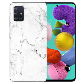 LG K42 Schutzhülle Silikon TPU Handy Hülle mit Marmoroptik Bilddruck 