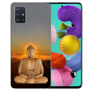 Schutzhülle Silikon TPU Handy Hülle für LG K42 mit Bilddruck Frieden buddha