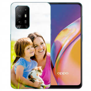 Oppo Reno 5Z Silikon Case TPU Schutzhülle mit Foto Foto Namen Bilddruck