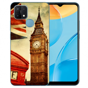 Oppo A15 TPU Handy Tasche Hülle mit Big Ben London Fotodruck 