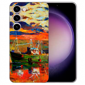 TPU Silikon Schutzhülle Handy Bilddruck Gemälde Case für Samsung Galaxy S25