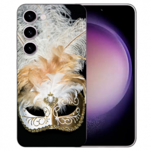 TPU Schutzhülle Backcover für Samsung Galaxy S25 Plus mit Bilddruck Venedig Maske