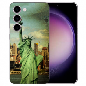 Handy Silikon Schale Bilddruck Freiheitsstatue für Samsung Galaxy A54 (5G) 
