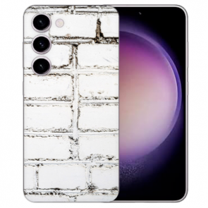 TPU Silikon Fotohülle Cover Case Bilddruck Weiße Mauer TPU für Samsung Galaxy S24 (5G) Cover