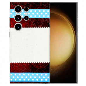 TPU Personalisierte Handyhülle Etui Muster Bilddruck für Samsung Galaxy S24 Ultra Cover 