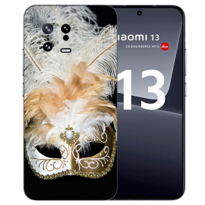 TPU Schutzhülle mit eigenem Fotodruck für Xiaomi 13 (5G) Back Case Venedig Maske