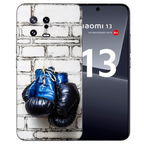 Schutz Case mit eigenem Fotodruck für Xiaomi 13 (5G) Boxhandschuhe Hülle