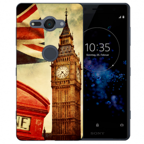 Sony Xperia XZ2 Compact TPU Handy Hülle mit Fotodruck Big Ben London
