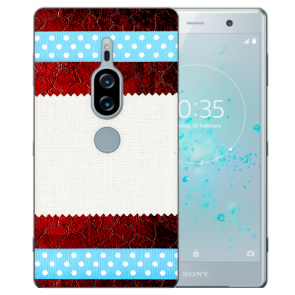 TPU Silikon Hülle mit Fotodruck Muster für Sony Xperia XZ2 Premium