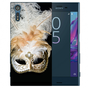 Sony Xperia XZ TPU Handy Hülle mit Fotodruck Venedig Maske