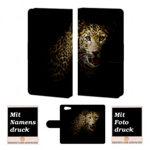 Sony Xperia Z4 Mini Individuelle Handy Hülle mit Leopard Bild Druck