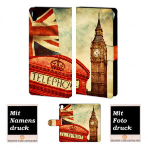 Sony Xperia Z5 Individuelle Handy Tasche mit Big Ben-London + Bilddruck