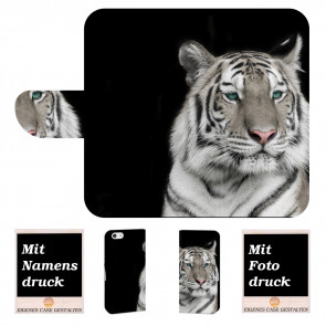 iPhone SE (2020) / (2022)Personalisierte Handyhülle mit Tiger Fotodruck Etui