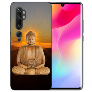 Silikon TPU Hülle mit Fotodruck Frieden buddha für Xiaomi Mi CC9 Pro