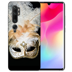 Silikon TPU Hülle mit Fotodruck Venedig Maske für Xiaomi Mi CC9 Pro