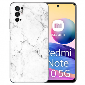 Flip TPU Silikoncover für Xiaomi Redmi Note 10 5G Fotodruck Marmoroptik