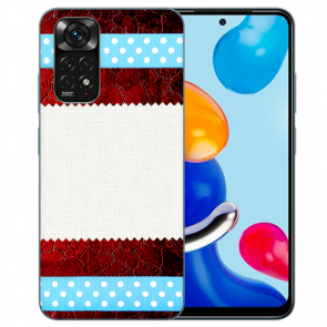 TPU Schutzhülle für Xiaomi Redmi Note 11 /11S (4G) Muster Fotodruck 