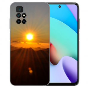 Schutzhülle TPU Case Fotodruck Sonnenaufgang für Xiaomi Redmi 10 