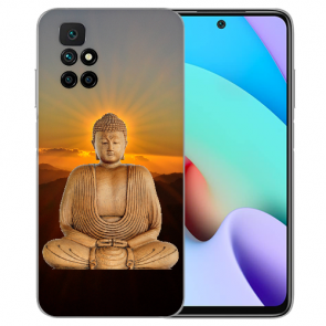 Schutzhülle TPU Case für Xiaomi Redmi 10 Frieden buddha Fotodruck 