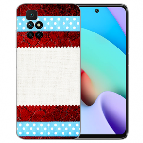 Schutzhülle TPU Silikon Case für Xiaomi Redmi 10 Fotodruck Muster