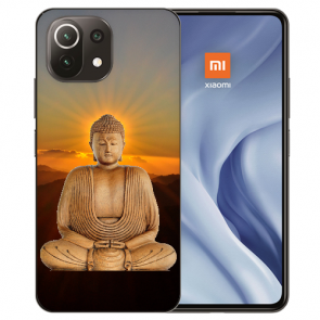 Handy Hülle Silikon TPU mit Fotodruck Frieden buddha für Xiaomi Mi 11