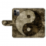 Handy Schutzhülle für iPhone 16 Pro Flipcase Yin Yang Bilddruck Backcover
