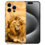 Personalisierte Silikon TPU Hülle mit eigenem Fotodruck Löwe für iPhone 15 Pro Max Hülle