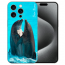 TPU Personalisierte Handy Hülle für iPhone 15 Pro mit eigenem Fotodruck Delfine