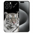 Individuelle Handy Hülle Etui mit eigenem Fotodruck Tiger für iPhone 15 Pro Hülle