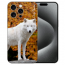 Silikon Schutzhülle Cover Case für iPhone 15 Pro mit eigenem Fotodruck Polarwolf Hülle