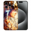 Flipcase Individuelle TPU Case Indianerin Porträt Bilddruck Cover für iPhone 16 Pro Max