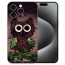 Handy Schale Back Case mit eigenem Fotodruck Kaffee Eule für iPhone 15 Pro Hülle