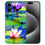 TPU Schutzhülle mit eigenem Fotodruck Lotosblumen für iPhone 15 Pro Back Case