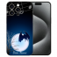 Schutzhülle TPU Cover für iPhone 16 Pro Handy Hülle mit eigenem Fotodruck Fledermausmond