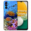 Schutzhülle TPU Handy Hülle für Samsung Galaxy A55 (5G) Aquarium Schildkröten Fotodruck Cover 