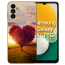Silikon Backcover Case Fotodruck Herzbaum für Samsung Galaxy A17