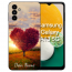 Silikon Backcover Case Fotodruck Herzbaum für Samsung Galaxy A17