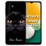 Silikon Schutzhülle TPU für Samsung Galaxy A17 Case Fotodruck Schwarz Katze 